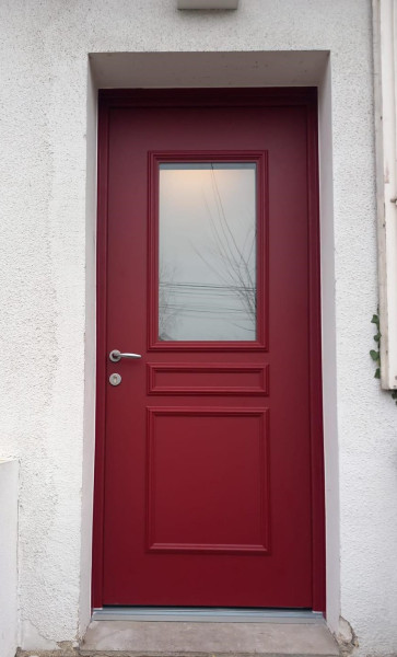 Porte d'entrée en aluminium à Gonesse